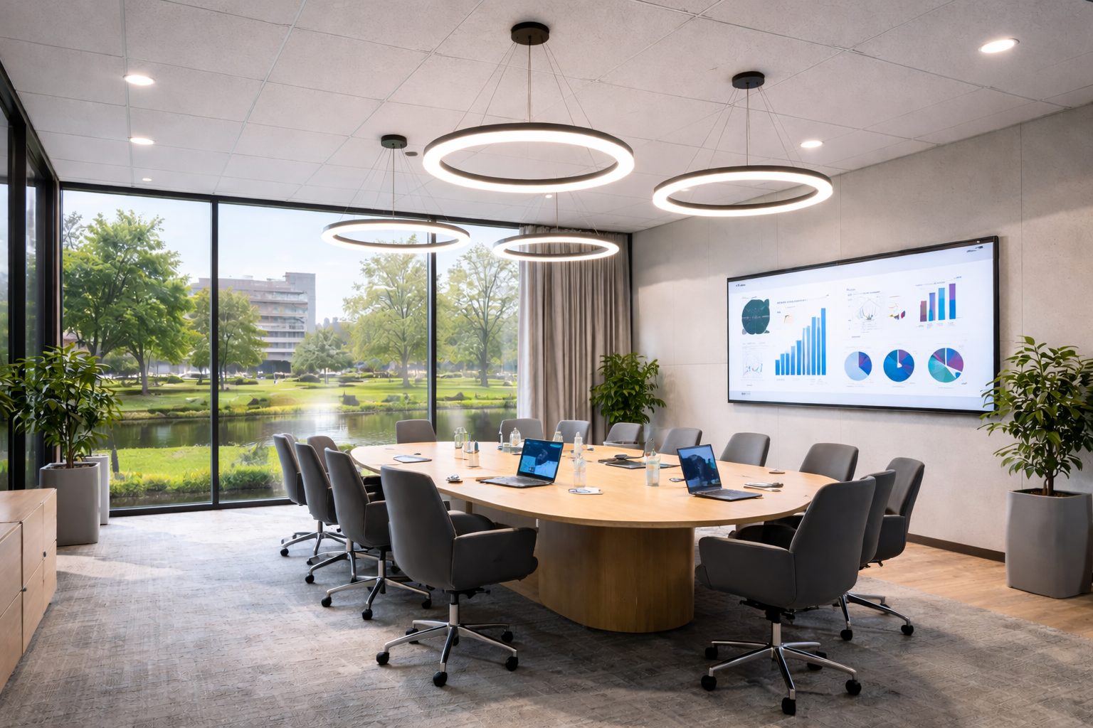 Design pendel met decoratieve kabel
