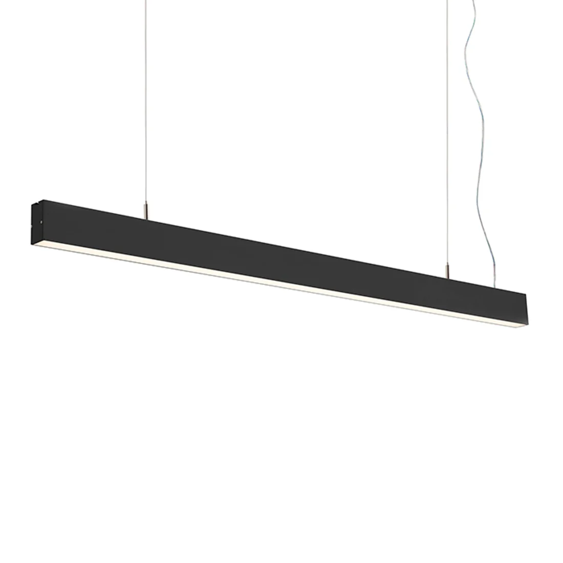 LED-panelen en pendelarmaturen