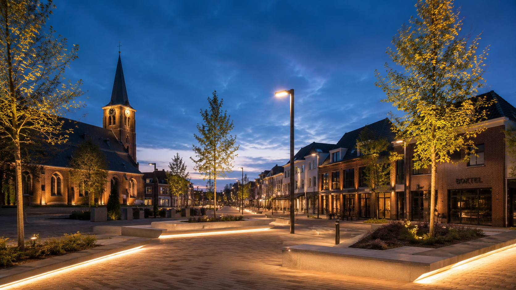 LED-verlichting in een productieomgeving in Boxtel